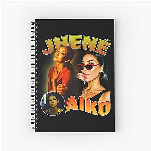 jhene aiko bootleg shirt Spiral Notebook