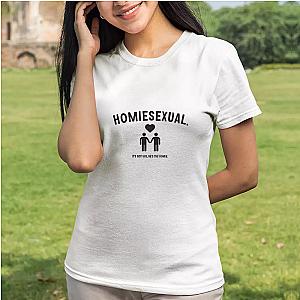 Jidion T-Shirts - Jidion T-shirt "Homiesexual He Is The Homie" T-shirt