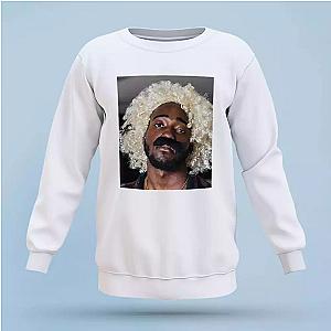 Jidion Sweatshirts - Jidion Sweatshirt Classic Celebrity Sweatshirt Getting A Haircut Sweatshirt