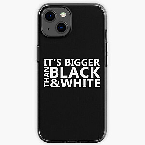 Jidion Cases - JiDion Merch BLM Its Bigger Than Black And White iPhone Soft Case RB1609