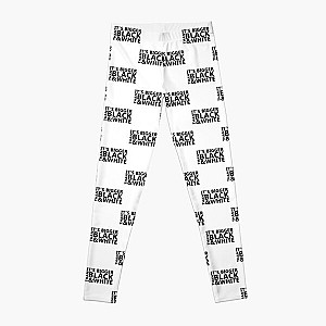 Jidion Leggings - JiDion Merch BLM Its Bigger Than Black And White Leggings RB1609