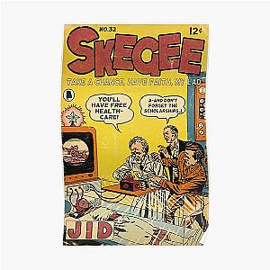 JID - Skegee Comic Book Parody  Poster RB0208