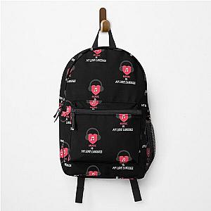 Music is my love language - music is better than folks, music jid, music language Backpack RB0208