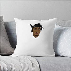 JID Portrait Sticker Throw Pillow RB0208