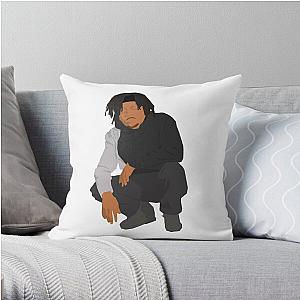 Minimalist JID Throw Pillow RB0208