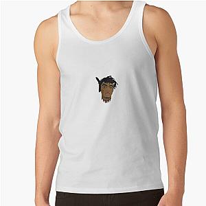 JID Portrait Sticker Tank Top RB0208