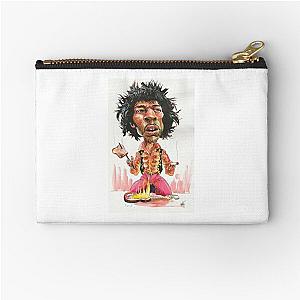 Jimi Hendrix toast Zipper Pouch