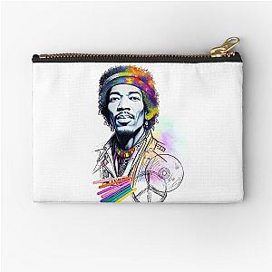 Hendrix in Sketch Zipper Pouch