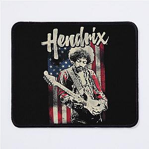 american guitar master jimi vintage Mouse Pad