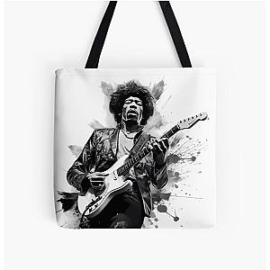 jimmy hendrix All Over Print Tote Bag