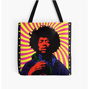 The String Maestro Guitarist Legends 0003 Poster All Over Print Tote Bag