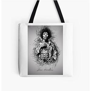 The String Maestro Guitarist Legends 0005 Poster All Over Print Tote Bag