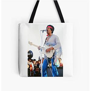 The String Maestro Guitarist Legends 0001 Poster All Over Print Tote Bag