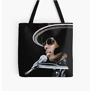 Jimi <Greatest Guitarist Jimi Hendrix> All Over Print Tote Bag