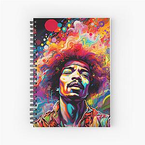 jimmy hendrix  Spiral Notebook