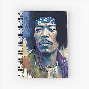 aquarellix jimi Spiral Notebook