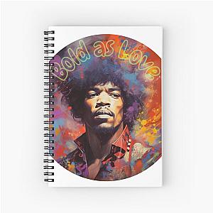 Hendrix - Bold as Love Spiral Notebook