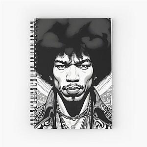 Jimmy Hendrix iPhone Case Spiral Notebook