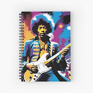 Funky Visions: Hendrix and the 60s Beat Spiral Notebook