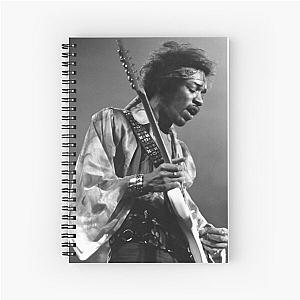 The String Maestro Guitarist Legends 0004 Poster Spiral Notebook