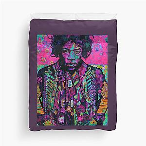 Jimi in Pink Duvet Cover