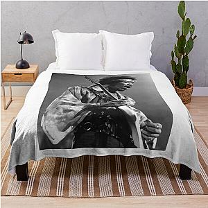 The String Maestro Guitarist Legends 0004 Poster Throw Blanket