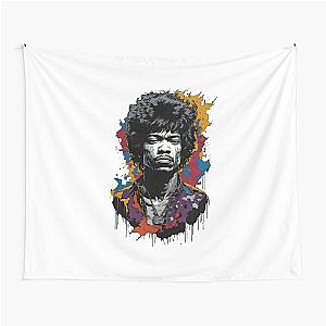 Jimi Hendrix image Tapestry