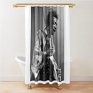 The String Maestro Guitarist Legends 0004 Poster Shower Curtain