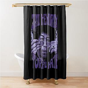 blues music "jimi" hendrix Shower Curtain