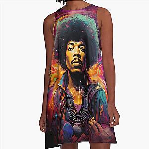 jimmy hendrix  A-Line Dress