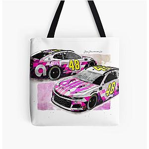Jimmie Johnson 2020 NASCAR Cup Series Special Finale Car Tote Bag