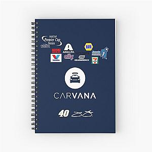 Jimmie Johnson NCS Trackhouse Spiral Notebook