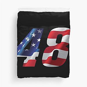 Jimmie Johnson USA Duvet Cover