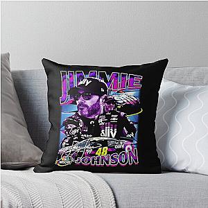 Jimmie Johnson Retro Collage Pillow