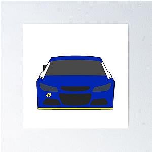 Nascar Jimmie Johnson Lowe's Motorsports Poster
