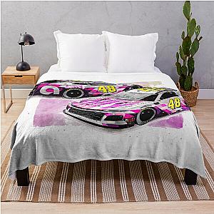 Jimmie Johnson 2020 NASCAR Cup Series Finale Car Throw Blanket