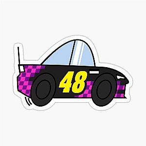 Nascar Jimmie Johnson Ally Emini Sticker