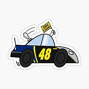 Nascar Jimmie Johnson 2006 Champion Sticker