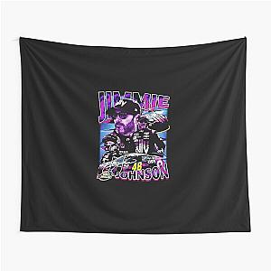 Jimmie Johnson Retro Tapestry
