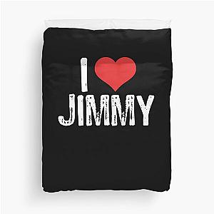 I Love Jimmy Duvet Cover