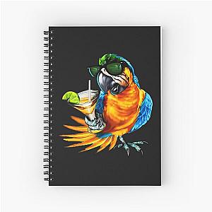 carrot bird jimmy   Spiral Notebook