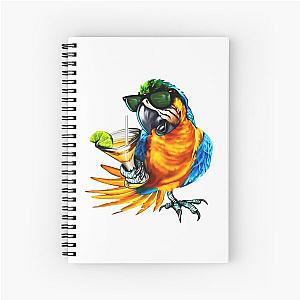 carrot bird jimmy Spiral Notebook