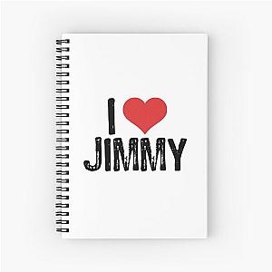 I Love Jimmy Spiral Notebook