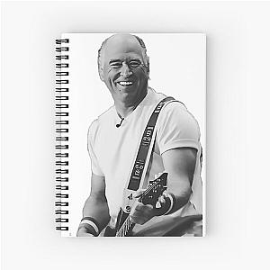 Jimmy Buffett Monochrome Essential Spiral Notebook