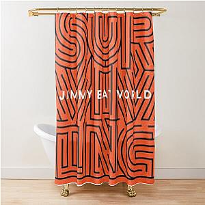 Jimmy eat world Shower Curtain