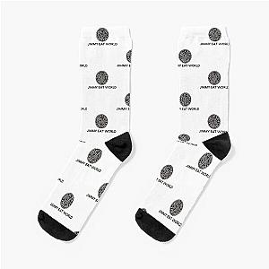 Jimmy Eat World Logo Socks