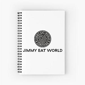 Jimmy Eat World Logo Spiral Notebook