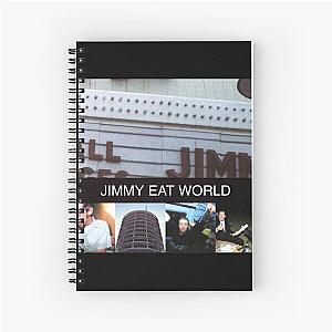 Jimmy Eat World singles Spiral Notebook