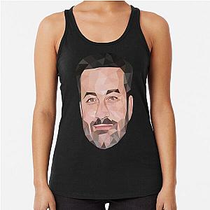Jimmy Kimmel Low Poly Art Racerback Tank Top