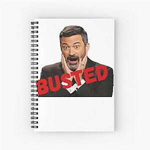 Jimmy Kimmel Busted Spiral Notebook